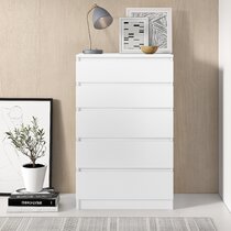 Wayfair white store dresser tall